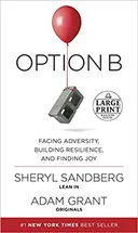 Option B: Facing Adversity, Building Resilience, and Finding Joy — book cover