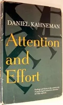 Attention and Effort — book cover